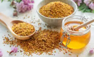 Raw organic bee pollen