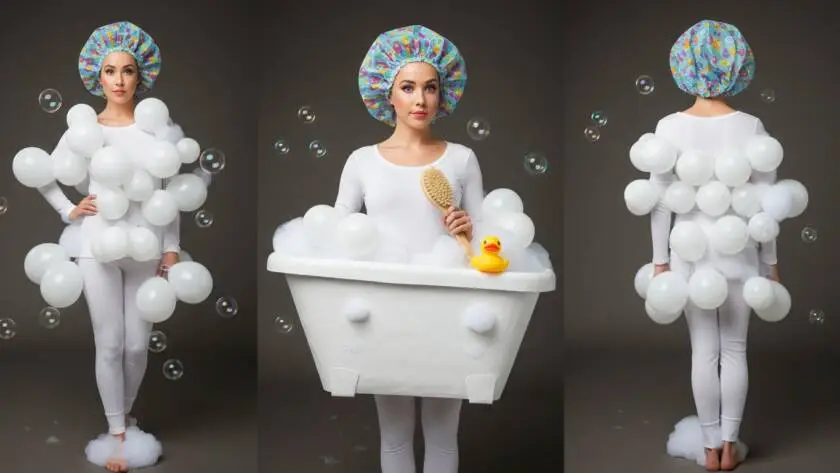bubble bath costume