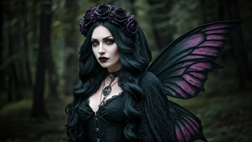 Gothic Fairy Costume Concept