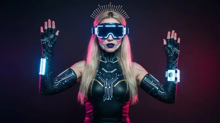 "InfoStarBase AI Assistant" is a futuristic AI-inspired costume! It conveys a sense of advanced technology and intelligence.