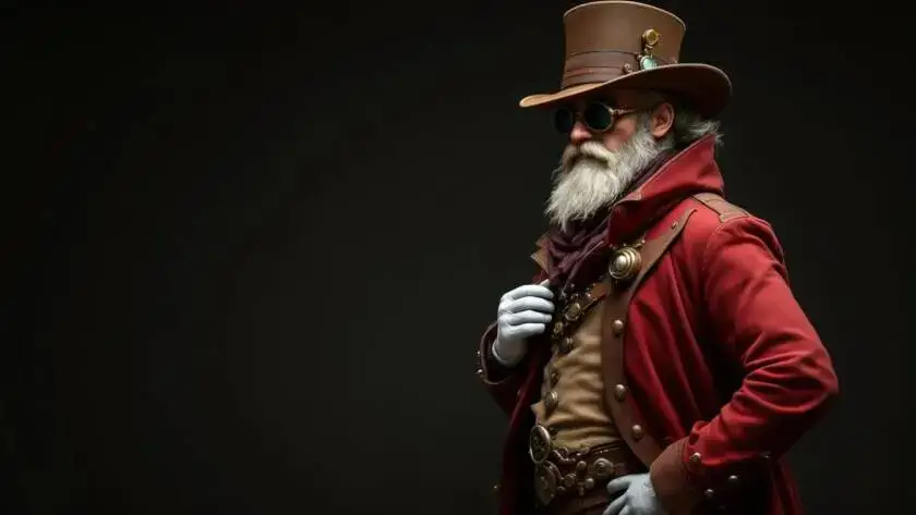 Steampunk Adventurer Costume Concept