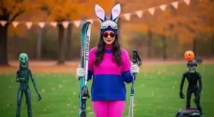 InfoStarBase Vermont Vickie as a Ski Bunny