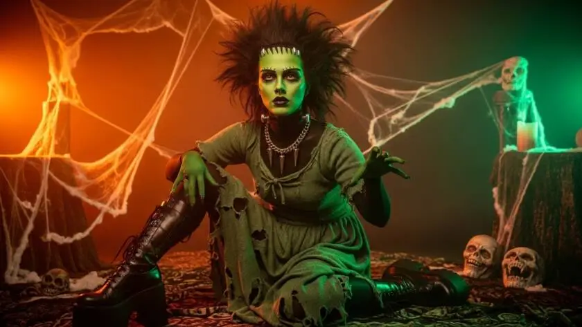 "InfoStarBase Frankenstein" costume can be a fun twist on the classic Frankenstein character.