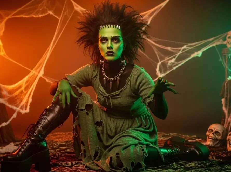 "InfoStarBase Frankenstein" costume can be a fun twist on the classic Frankenstein character.
