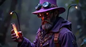 InfoStarBase Halloween Costume Time Traveler