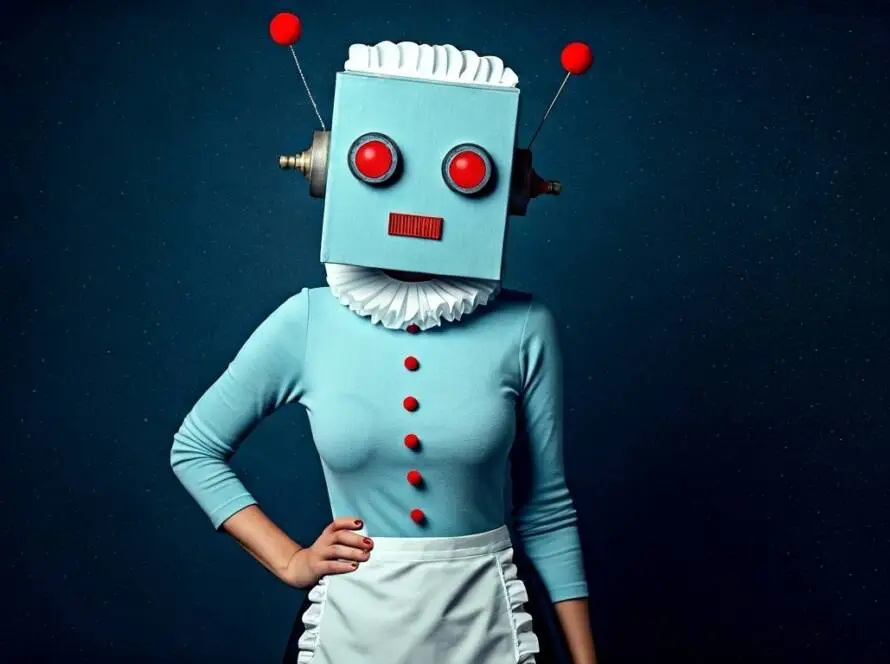 Rosie the Robot - The Jetsons DIY Halloween Costume