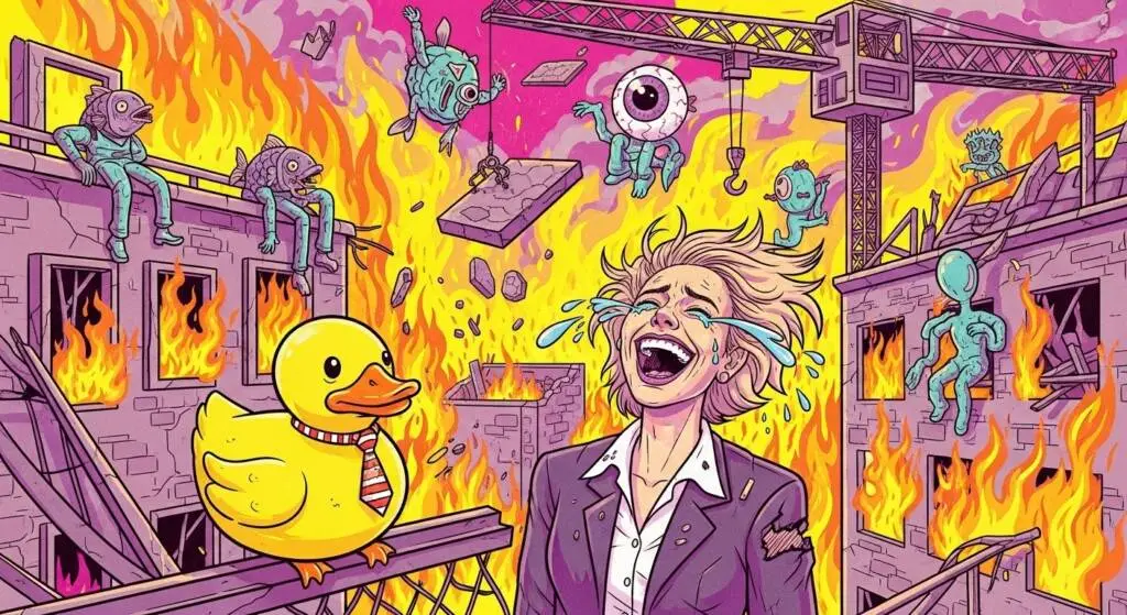 Laughing Through the Tears: A Journey with an Outrageous Manager