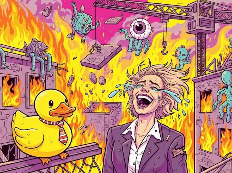 Laughing Through the Tears: A Journey with an Outrageous Manager