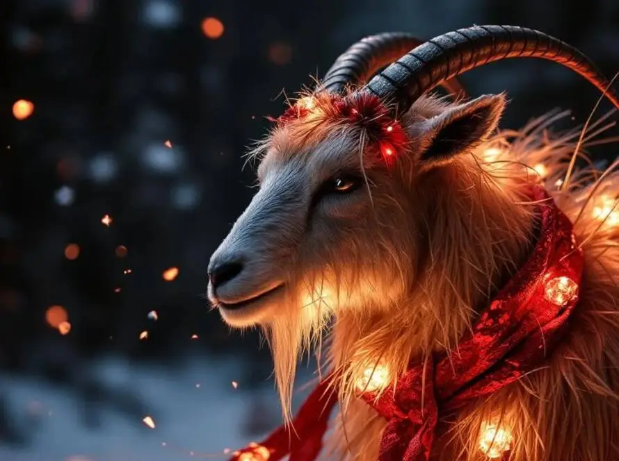 The Christmas Goat: The Yule Goat Tradition in Scandinavia
