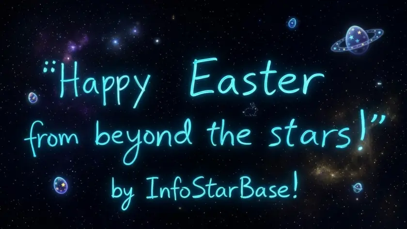 Happy Easter, from the stars and beyond