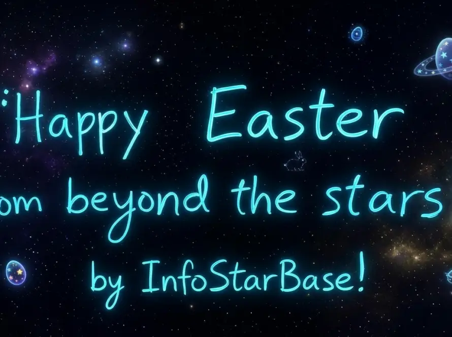 Happy Easter, from the stars and beyond