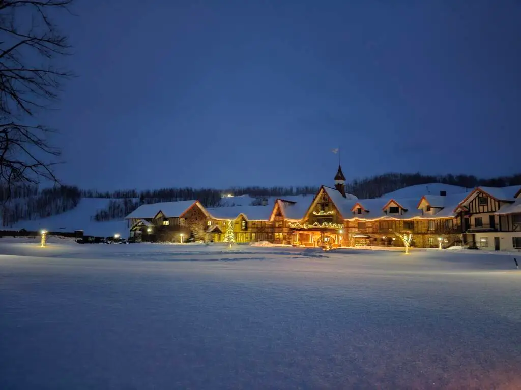 The Highlands in Harbor Springs, Michigan, is a popular destination known for its beautiful landscapes and recreational activities.